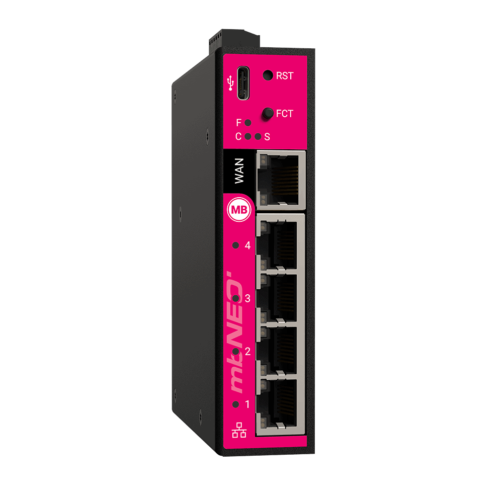 mbNEO industrial firewall and NAT gateway